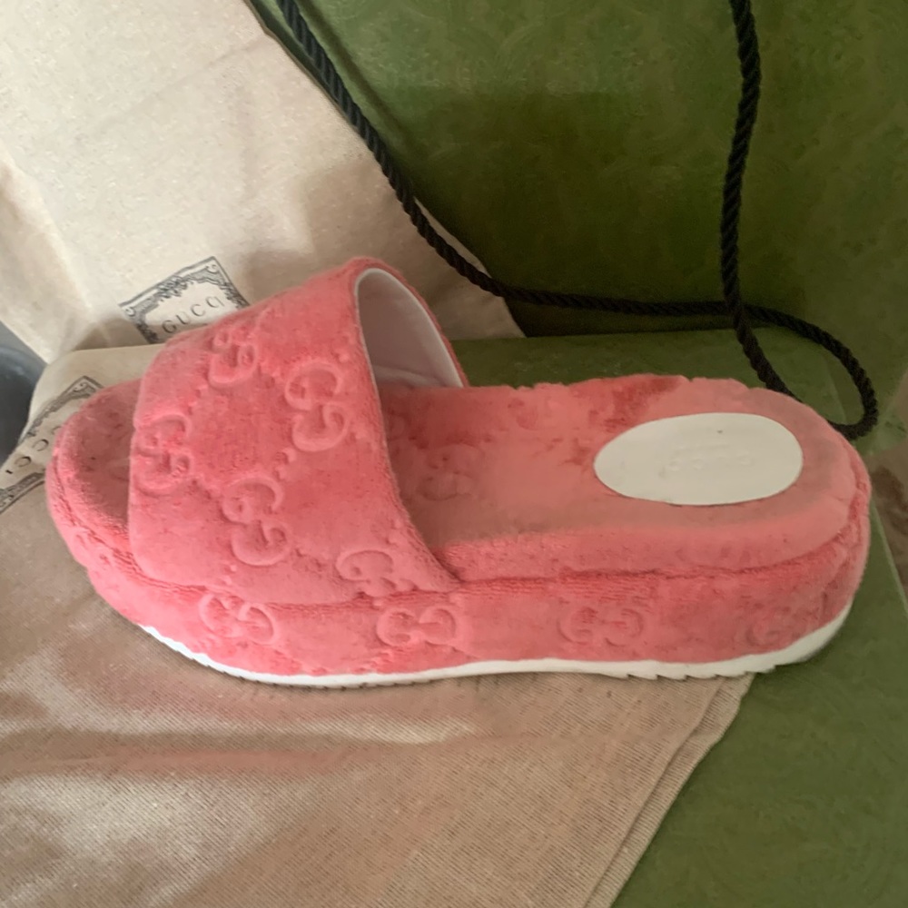 Authentic Gucci Platform Sandals